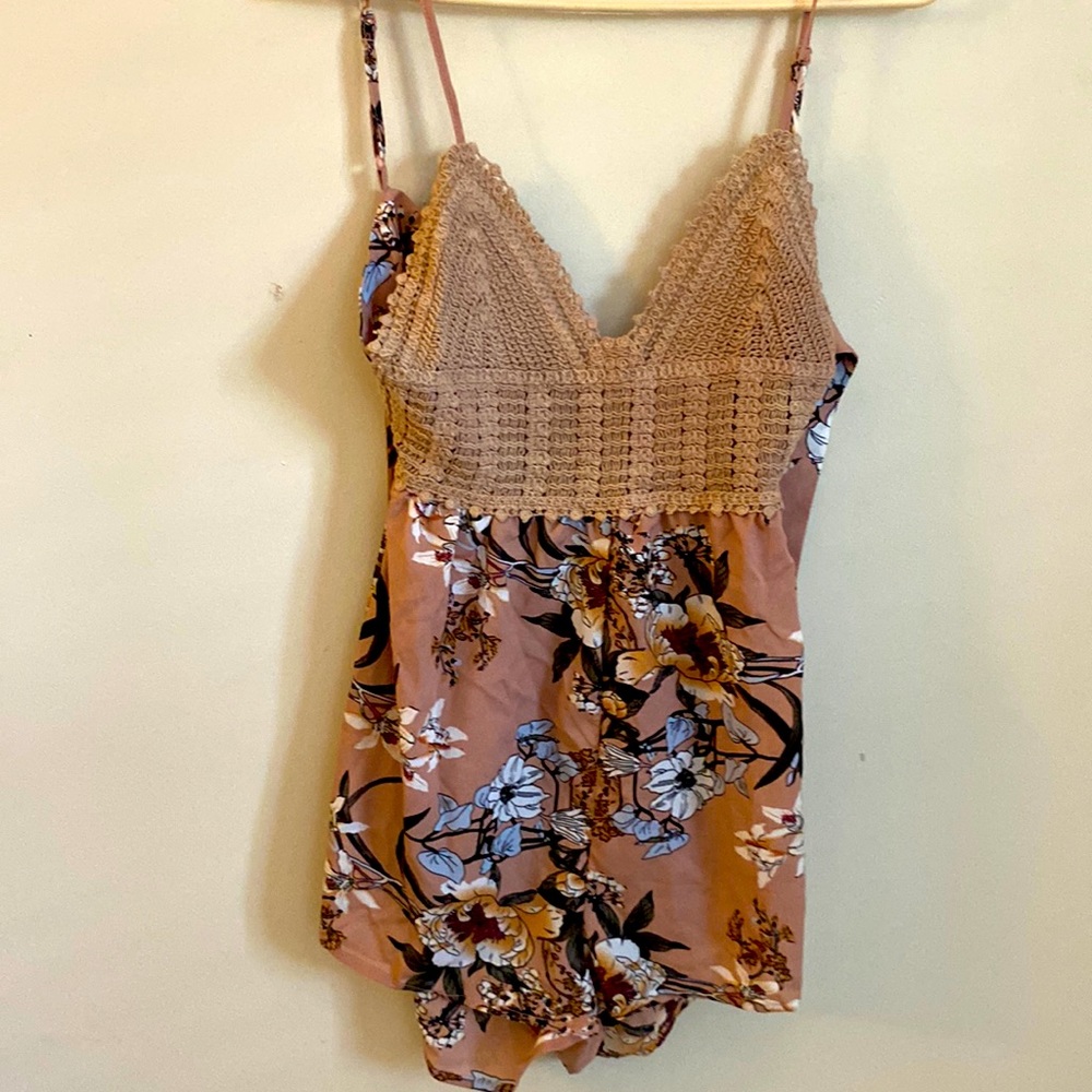 Floral Romper
